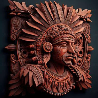 3D model aztec (STL)